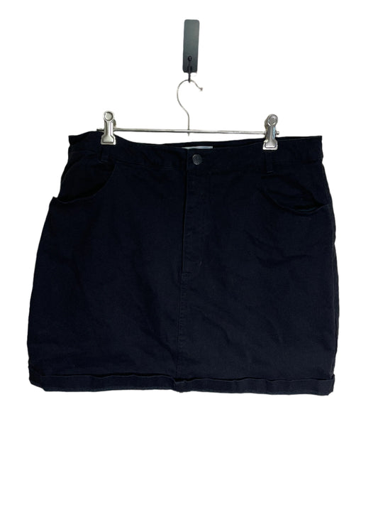 BlackFriday Women's Black Skirt - Size 16