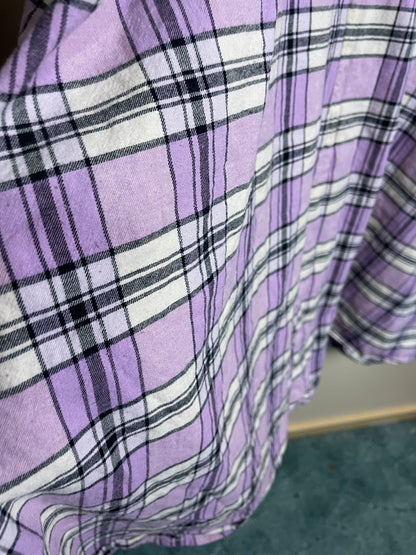 Women's Dangerfield purple tartan dress size 18