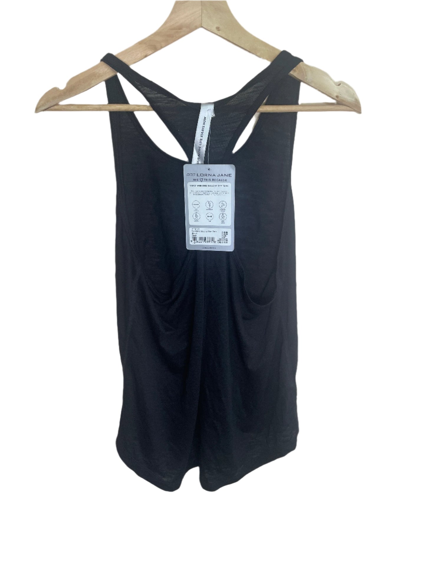 Woman's Lorna Jane singlet BNWT size large weekend warrior