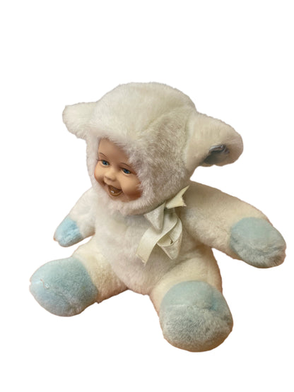 Porcelain baby doll -sheep