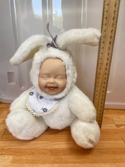 Porcelain baby doll-bunny rabbit kid