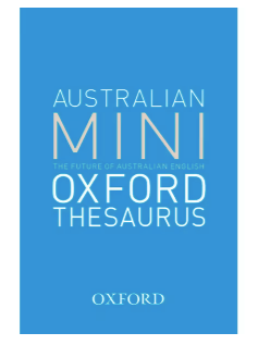 Australian mini oxford thesaurus