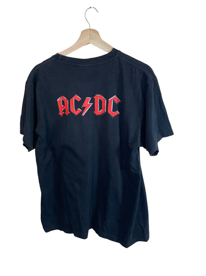 vintage look ACDC let there be rock men's tshirt size large