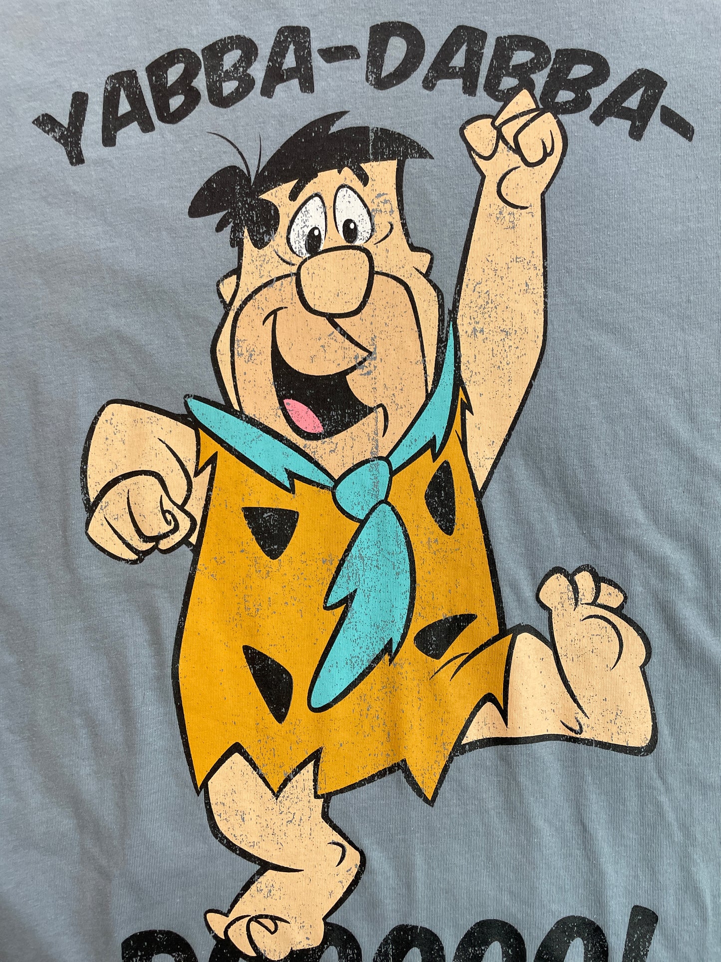 Barney rubble tshirt size medium unisex - Scroll through thrift