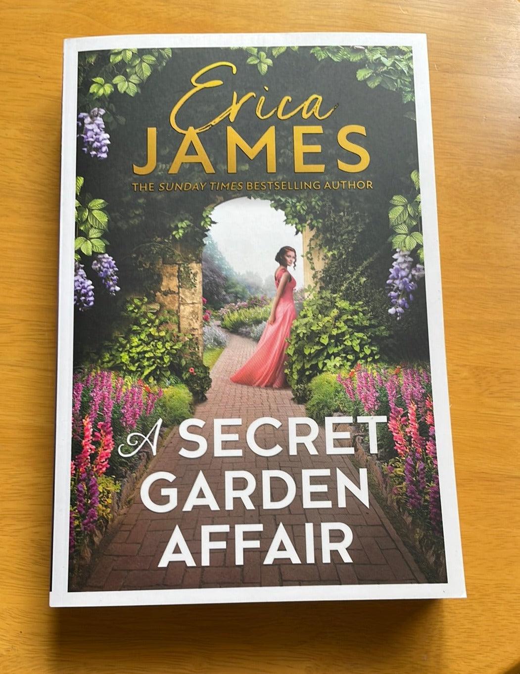 Book: A secret garden affair by Erica James - Scroll through thrift