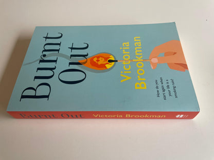 Book: Burnt out by Victoria Brookman - Scroll through thrift