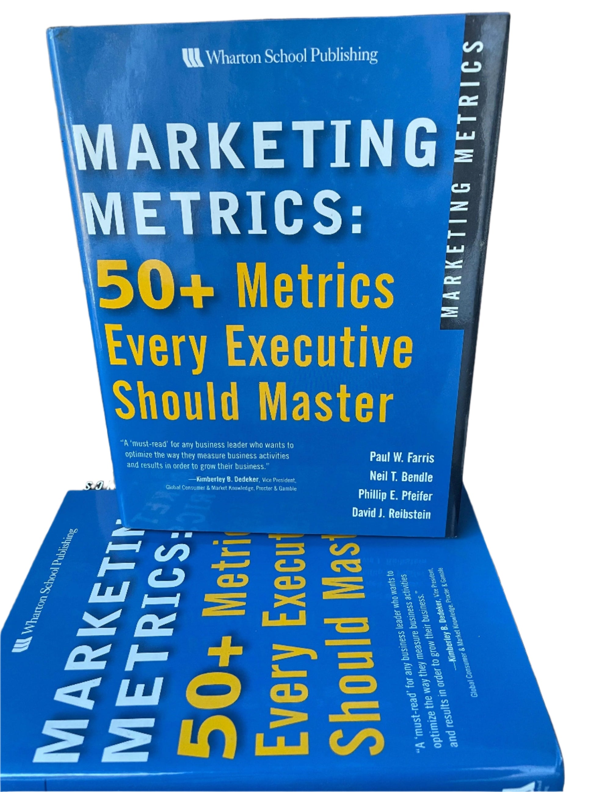 Marketing Metrics hardcover book - Scroll through thrift