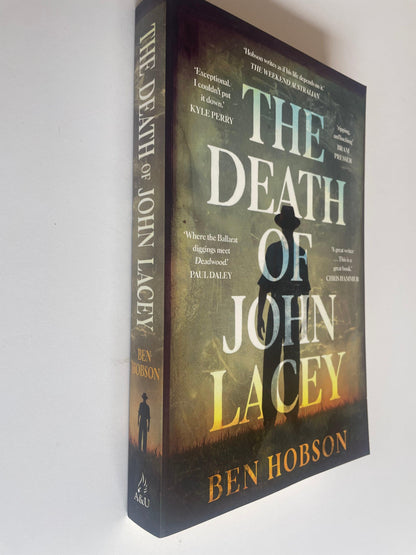 Book : The death of John Lacey by Ben Hobson - Scroll through thrift