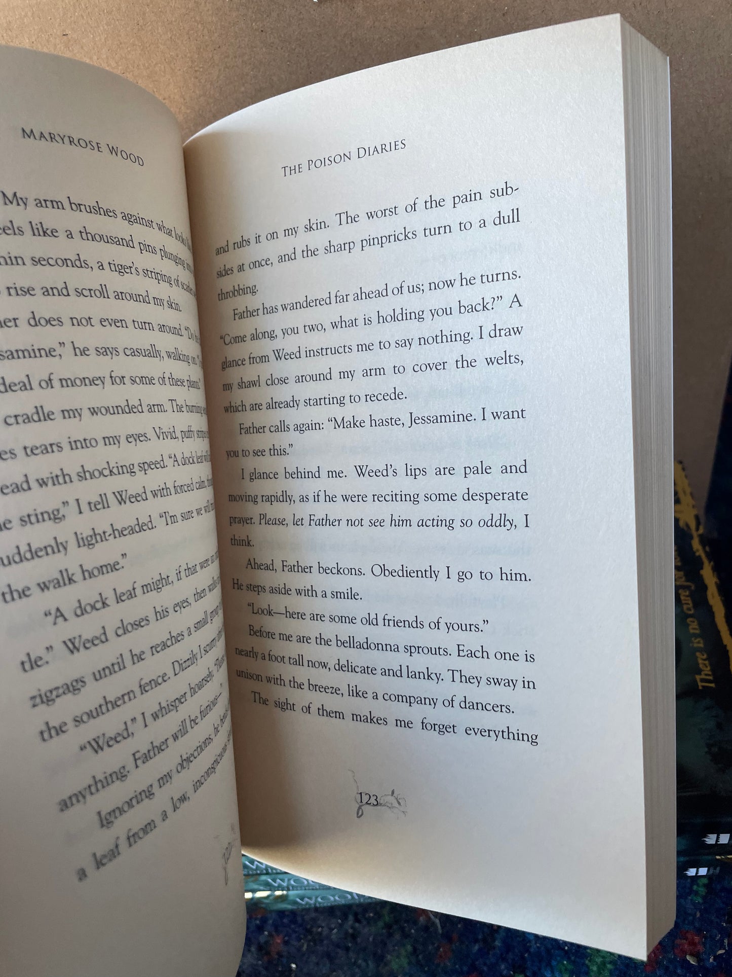 Book: The Poison Diaries paperback - Scroll through thrift