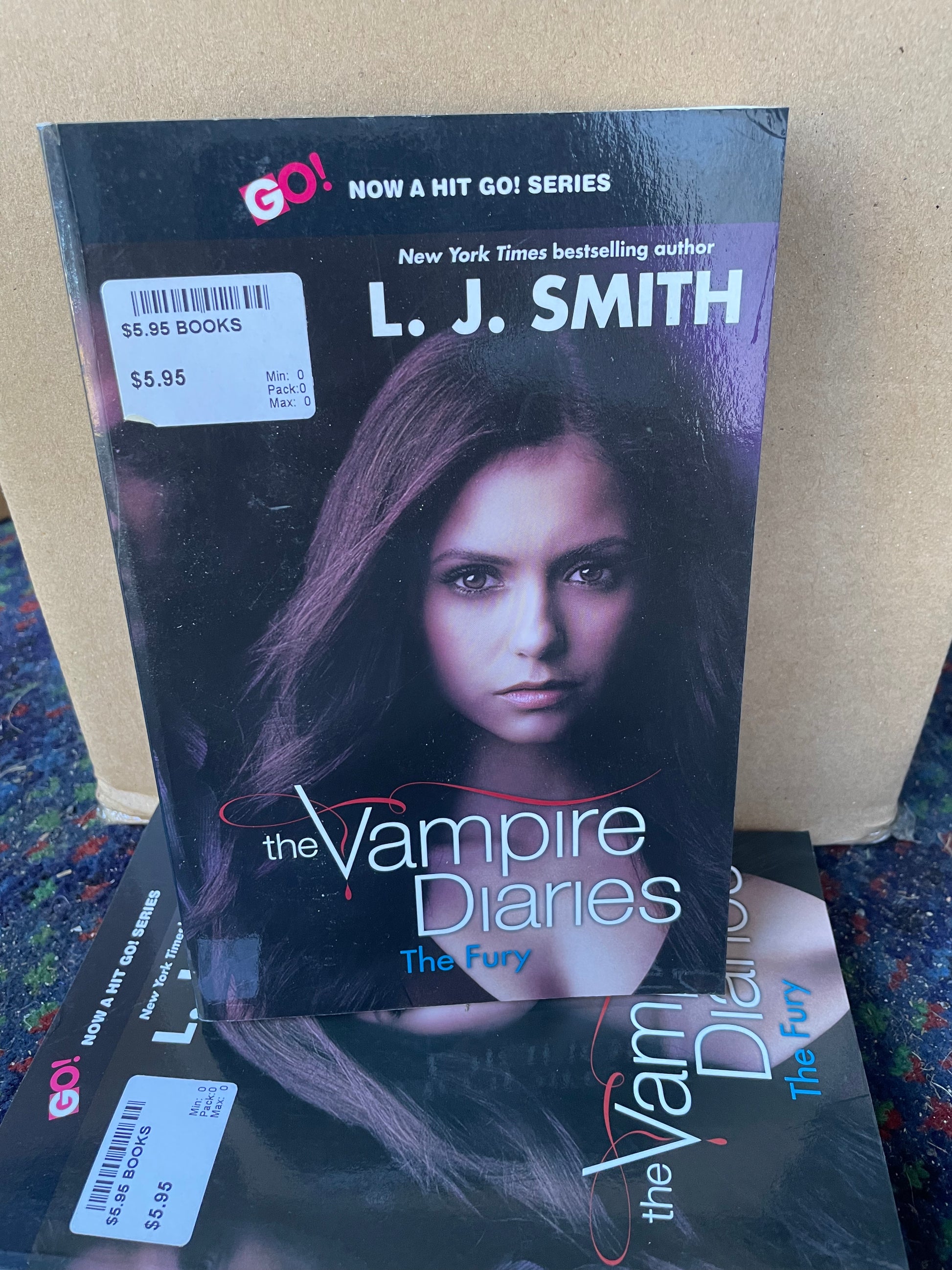 Book: The Vampire Diaries The Fury paperback - Scroll through thrift