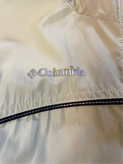 Women's Columbia olive green windbreaker jacket medium - Scroll through thrift