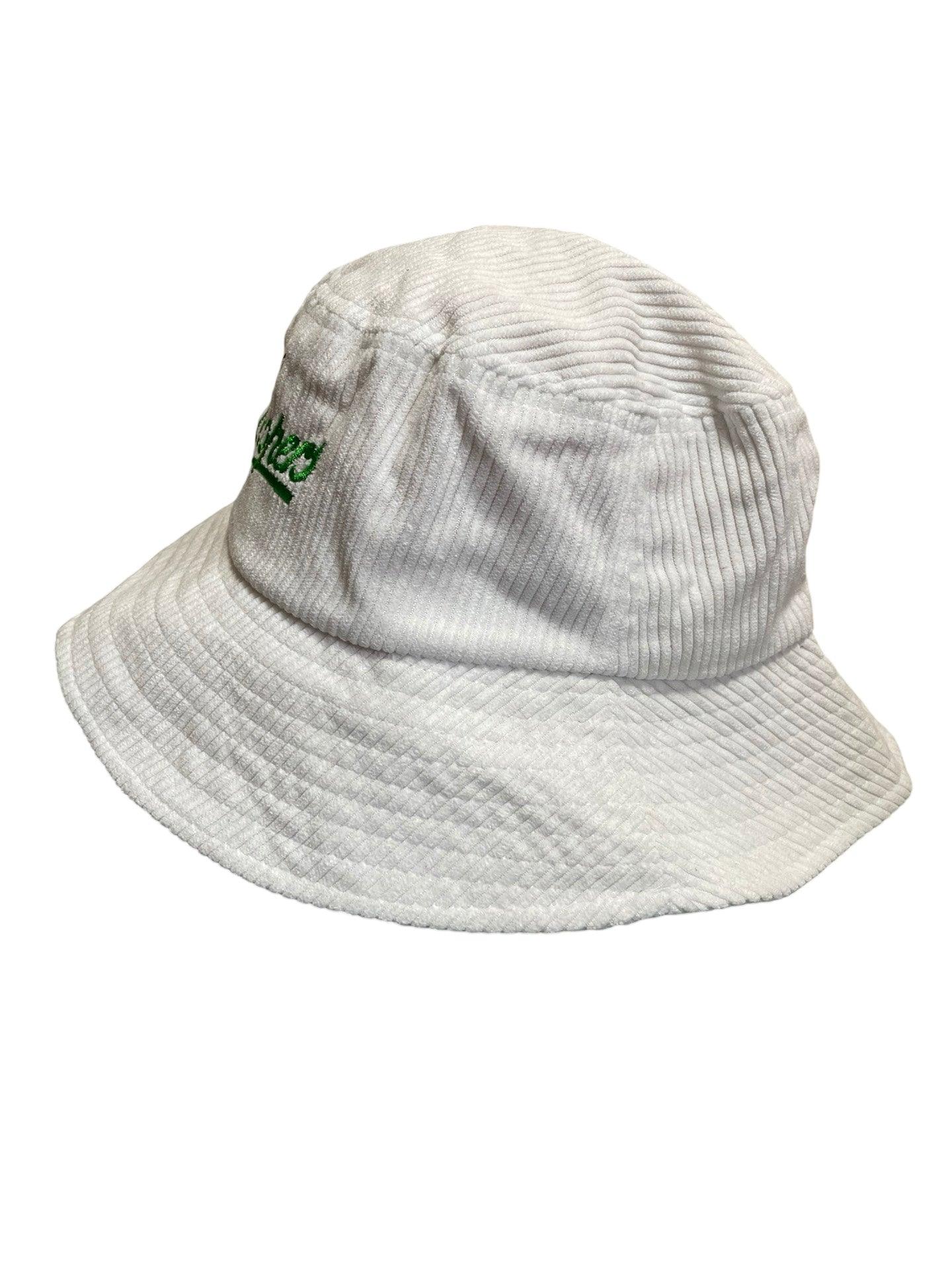 Coopers white corduroy bucket hat - Scroll through thrift