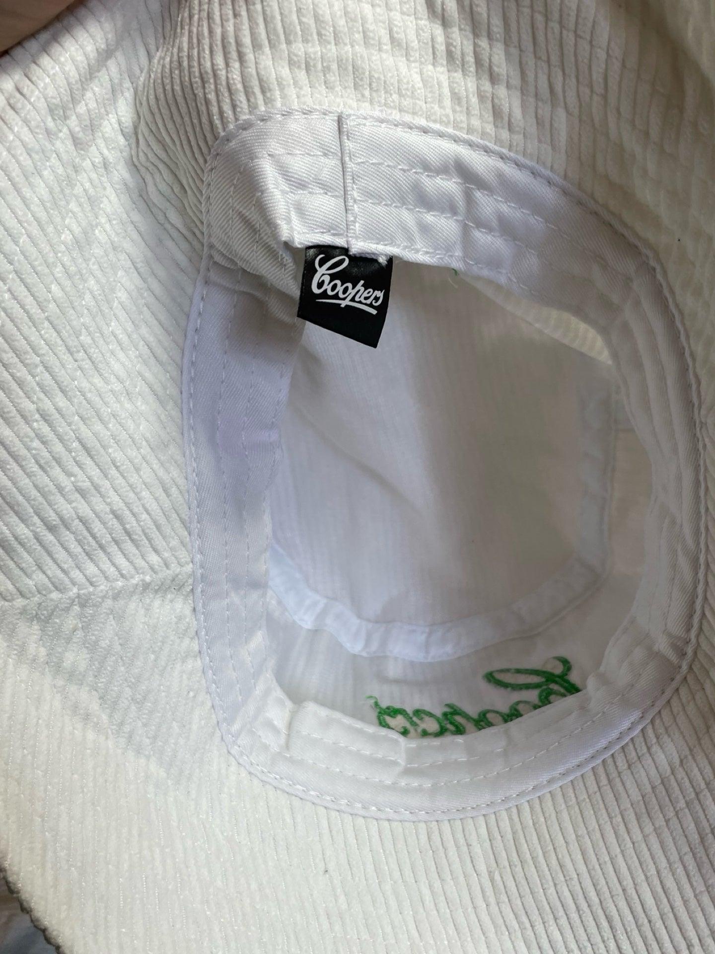 Coopers white corduroy bucket hat - Scroll through thrift