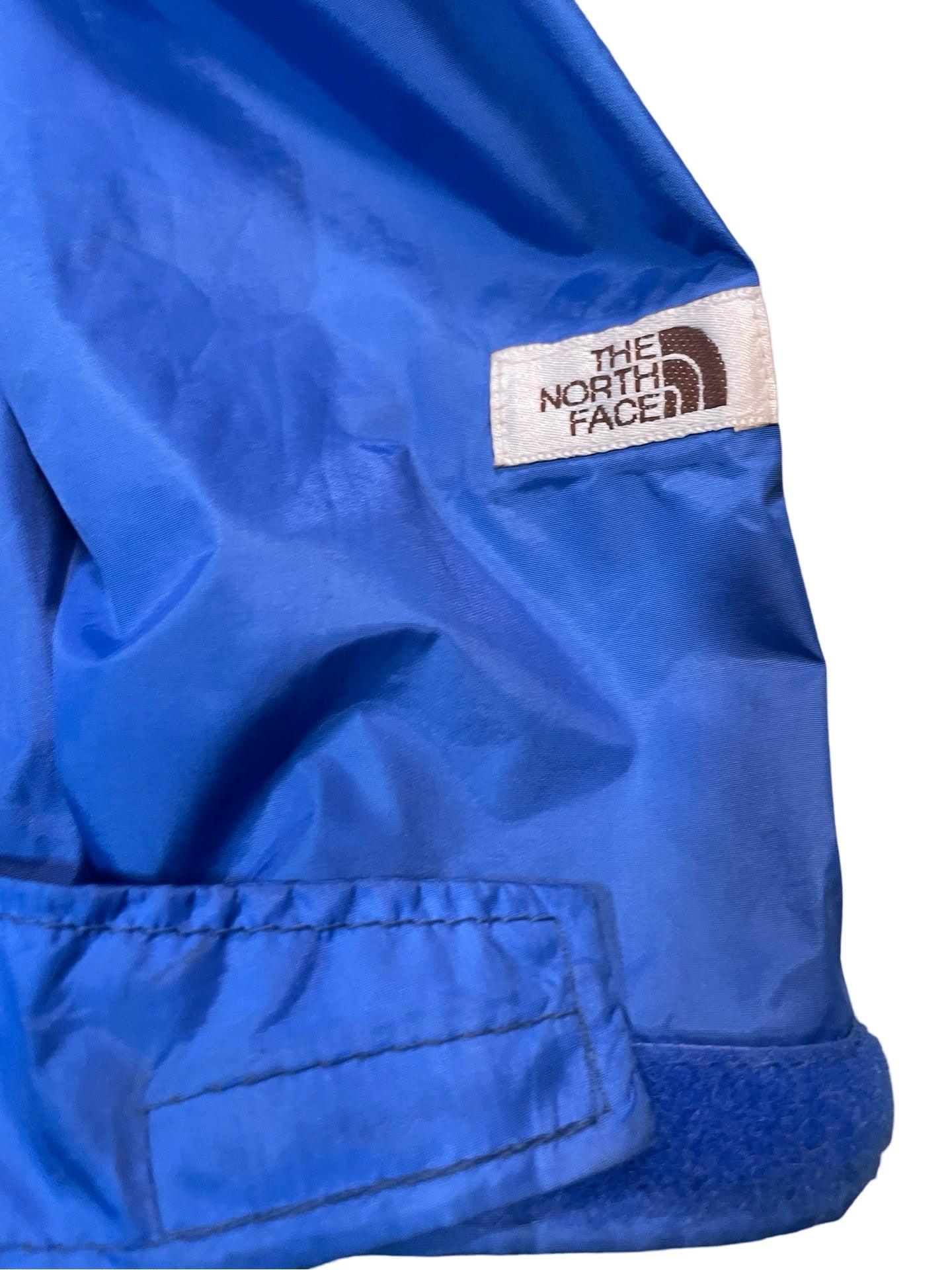 The North Face blue womens jacket size L shell weatherproof retro USA style - Scroll through thrift