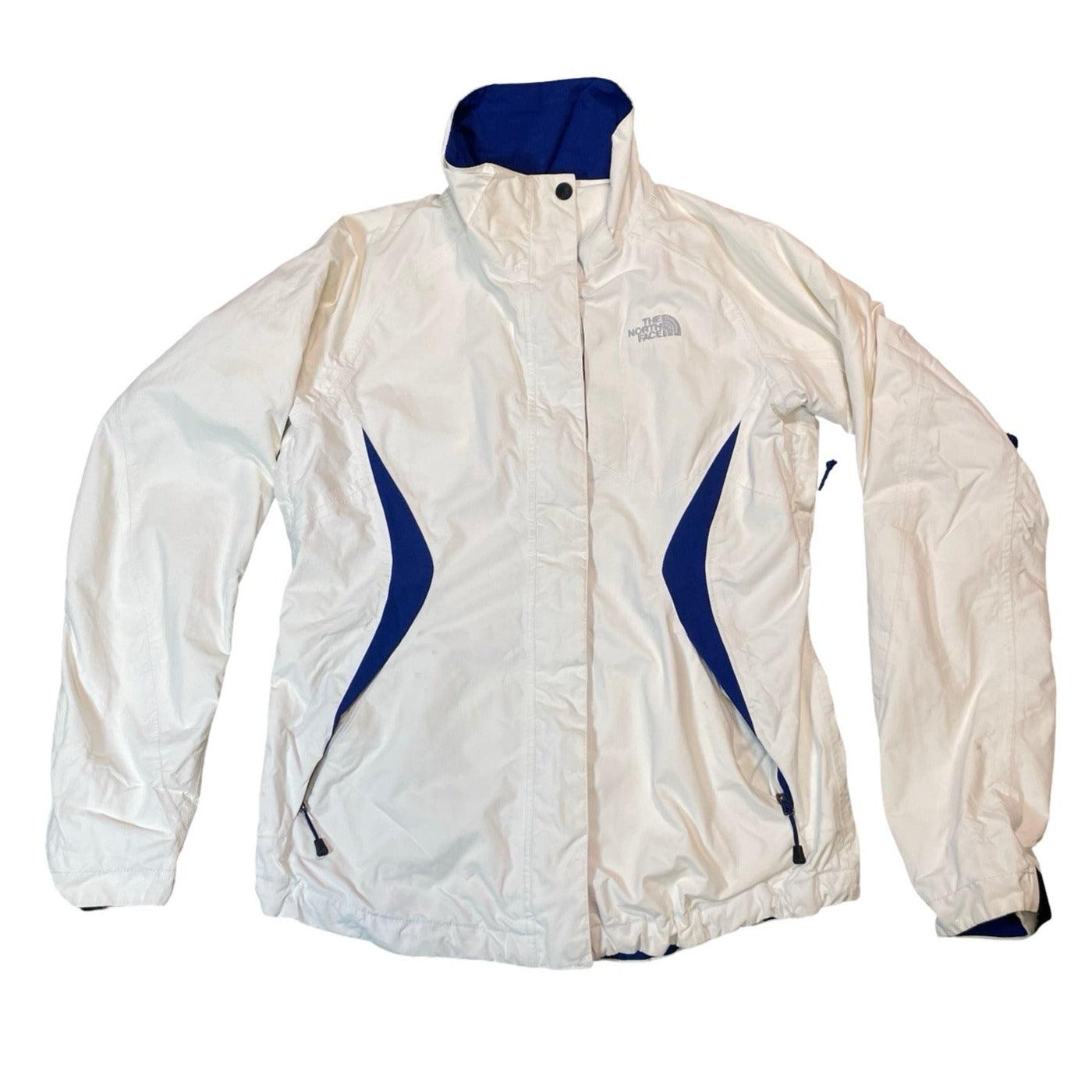 The North Face white & blue Womans jacket size small - Scroll through thrift