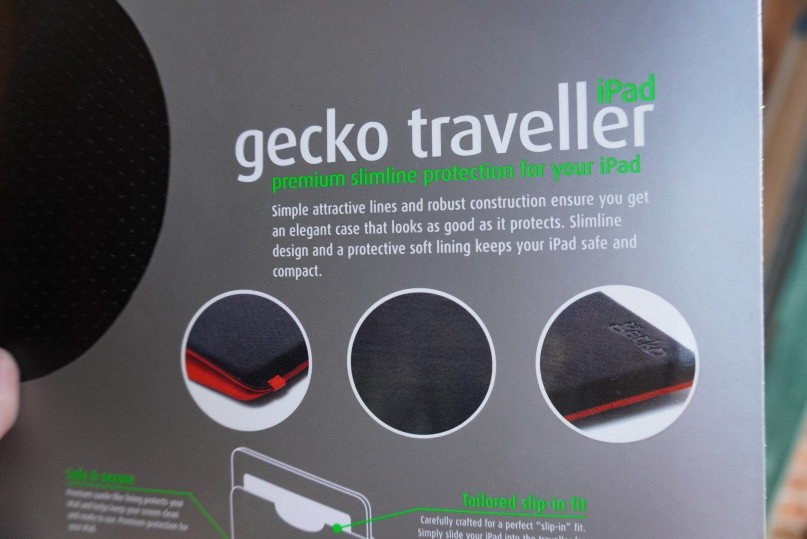 Gecko travel case for Ipad - Scroll through thrift