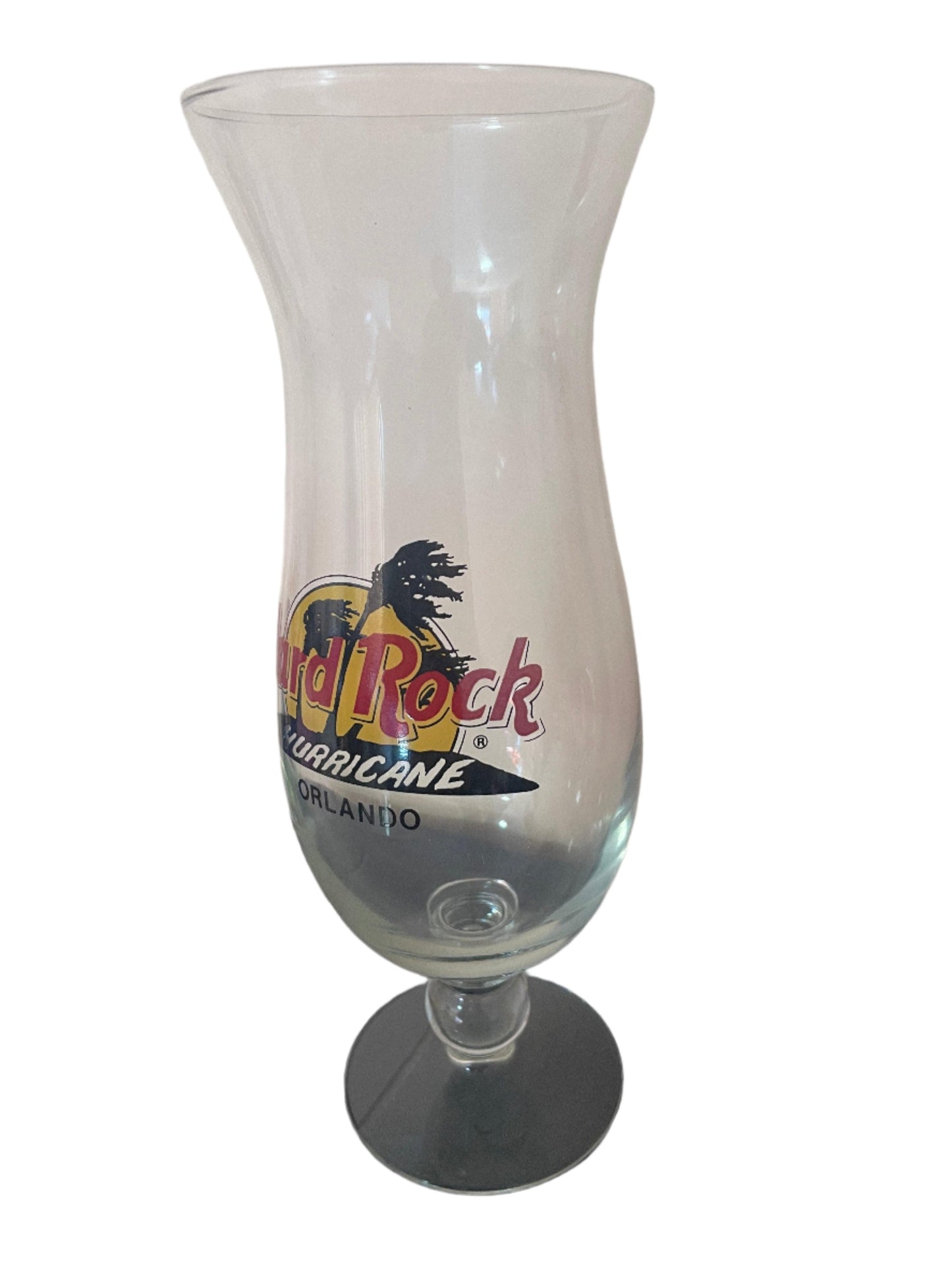 Hard Rock Cafe cocktail glass Orlando 23cm high - Scroll through thrift