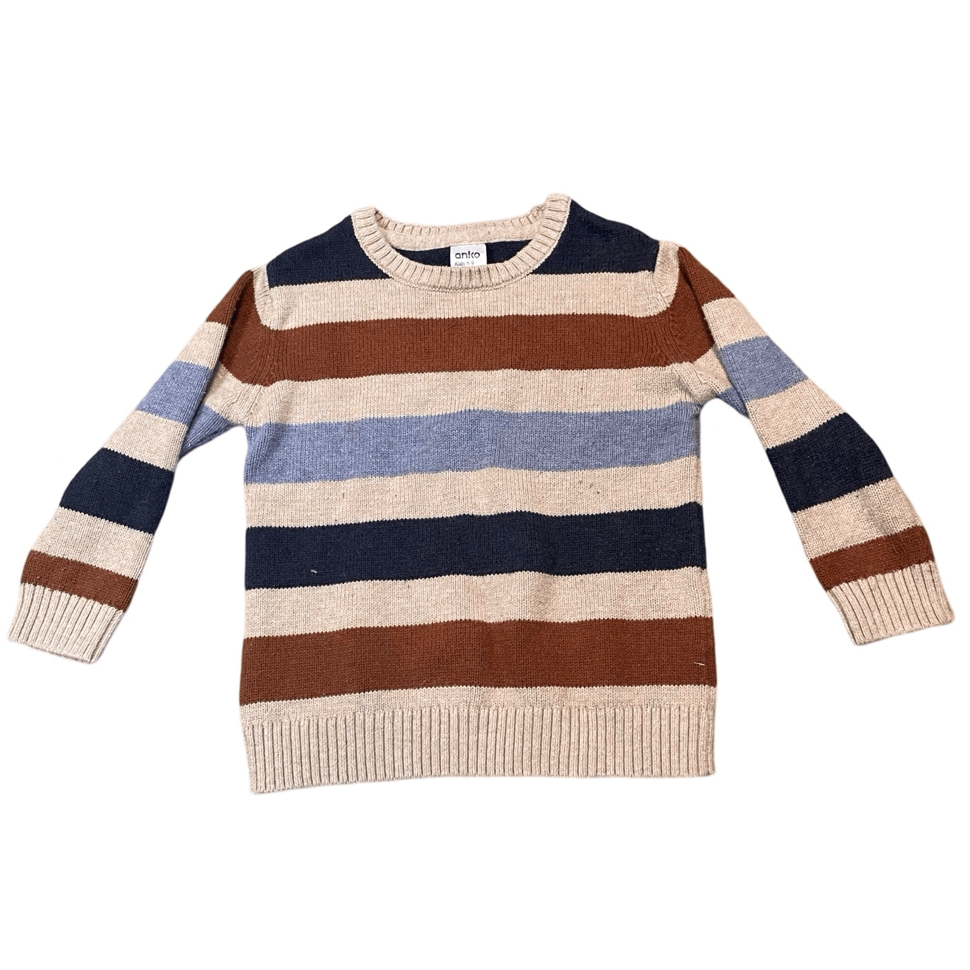 Kids Anko size 2 stripy knit. - Scroll through thrift