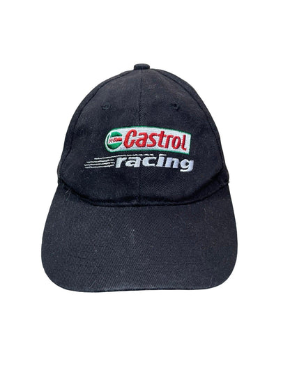 Mens Castrol Racing hat one size fits all velcro back - Scroll through thrift