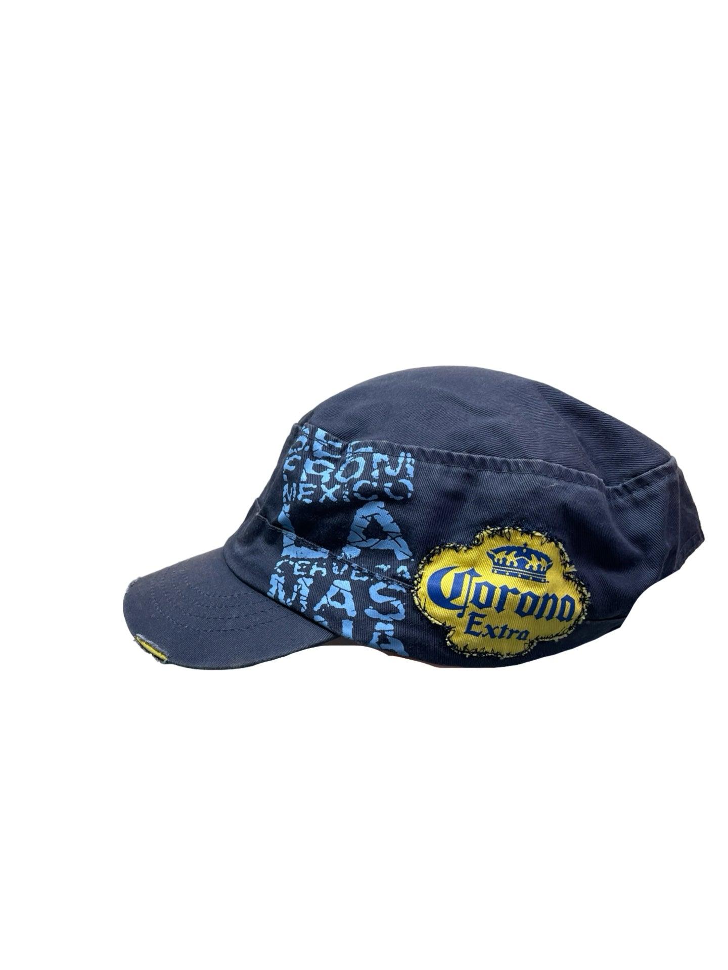 Mens Corona merch Hat Navy one size fits Most - Scroll through thrift