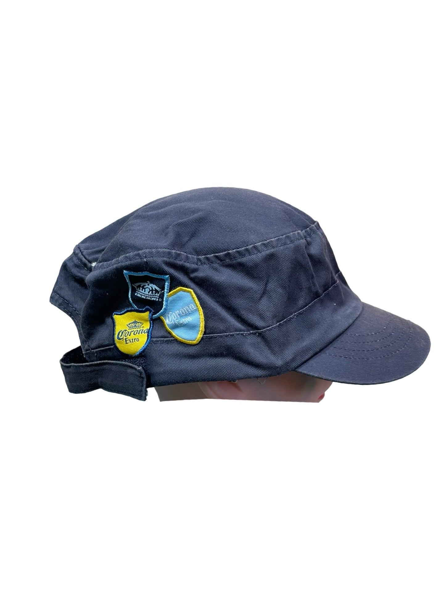 Mens Corona merch Hat Navy one size fits Most - Scroll through thrift