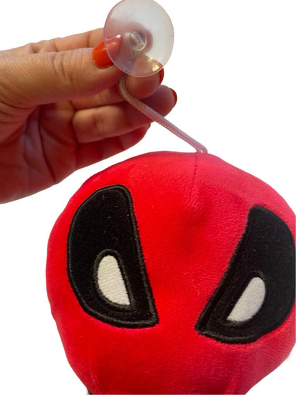 Mini deadpool marvel plush window suction approx 18cm - Scroll through thrift