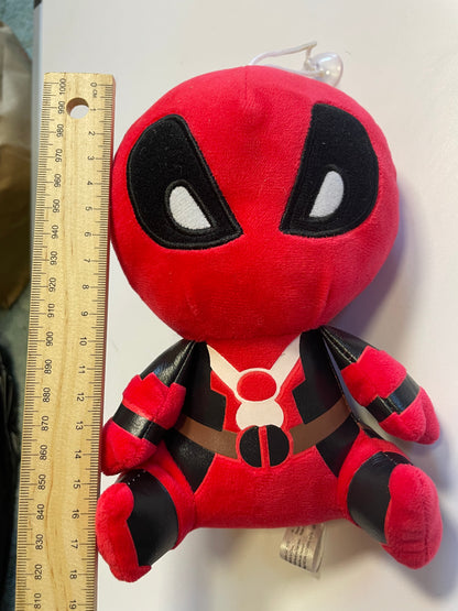 Mini deadpool marvel plush window suction approx 18cm - Scroll through thrift