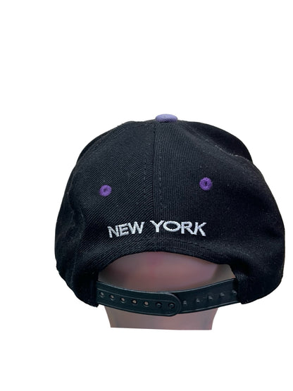 New York purple snake skin Hat/Cap - Scroll through thrift