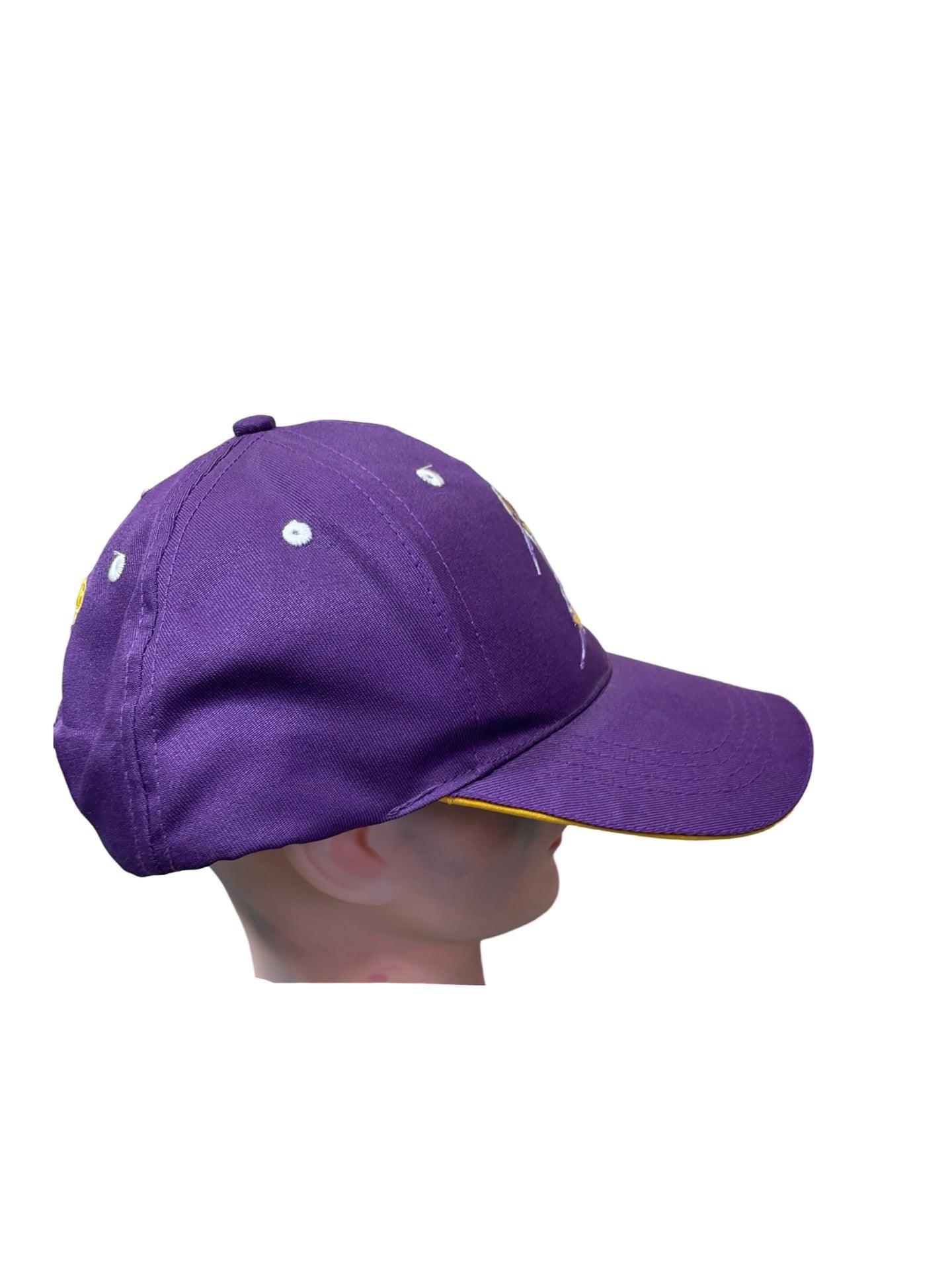 Purple storm hat 58cm one size fits most adjustable - Scroll through thrift