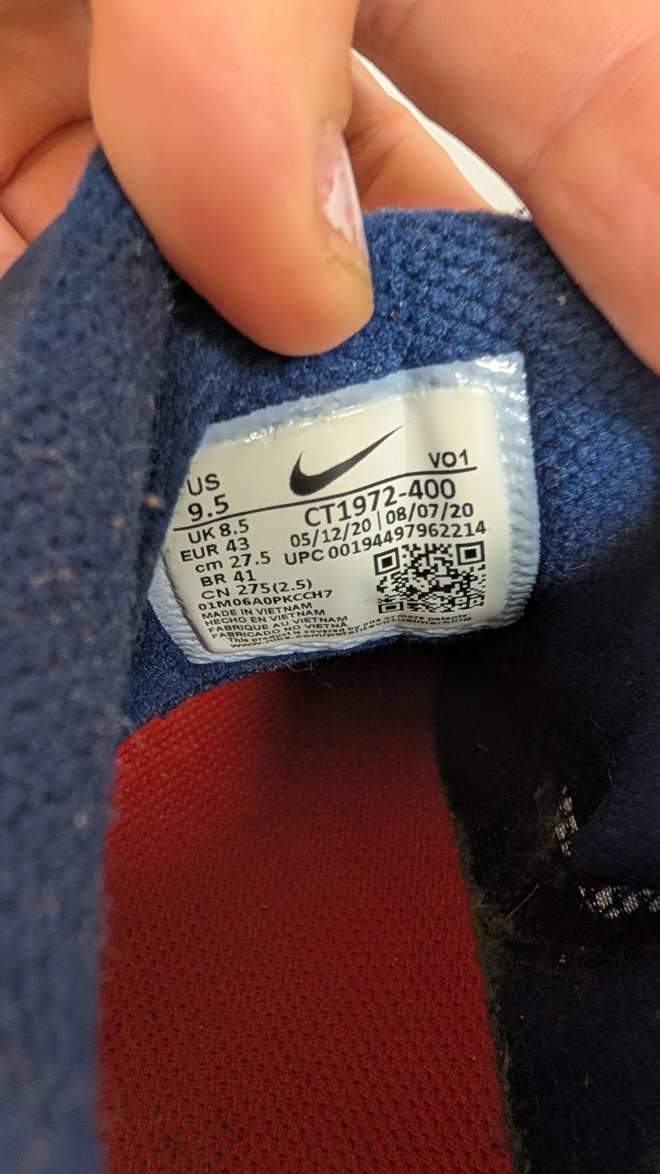 NIKE KYRIE FLYTRAP IV BASKETBALL Blue Size US 9.5 Mens