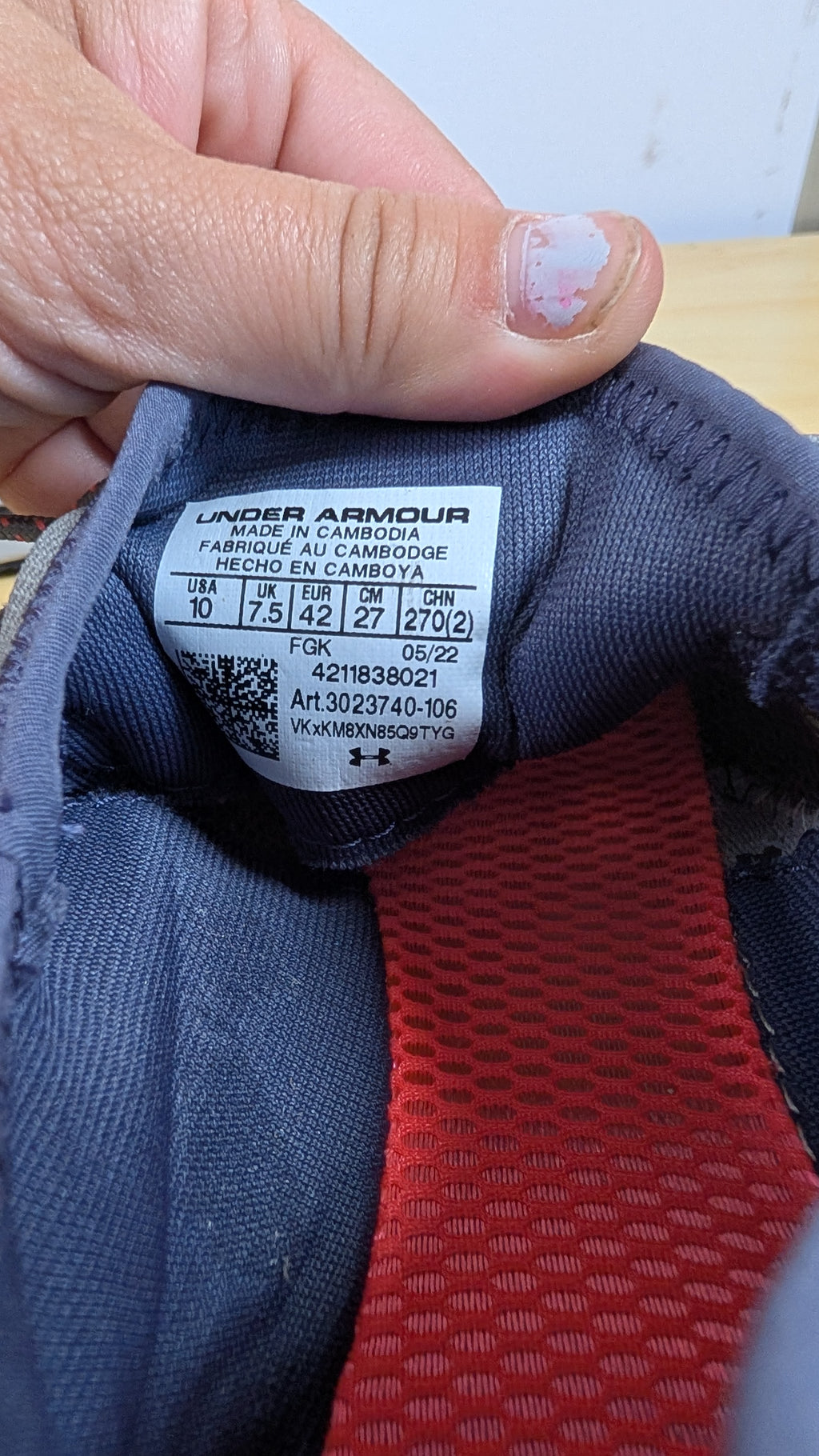 Under Armour Micro G Kilchis fishing shoes size Us 10 mens