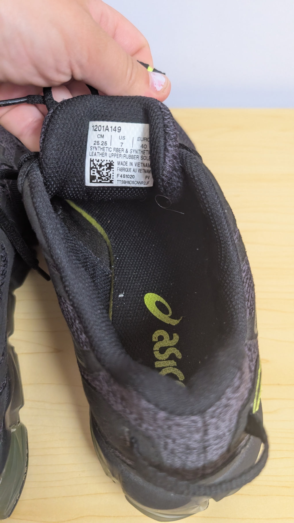 Asics Gel-Quantum 90 size us 7 mens shoe