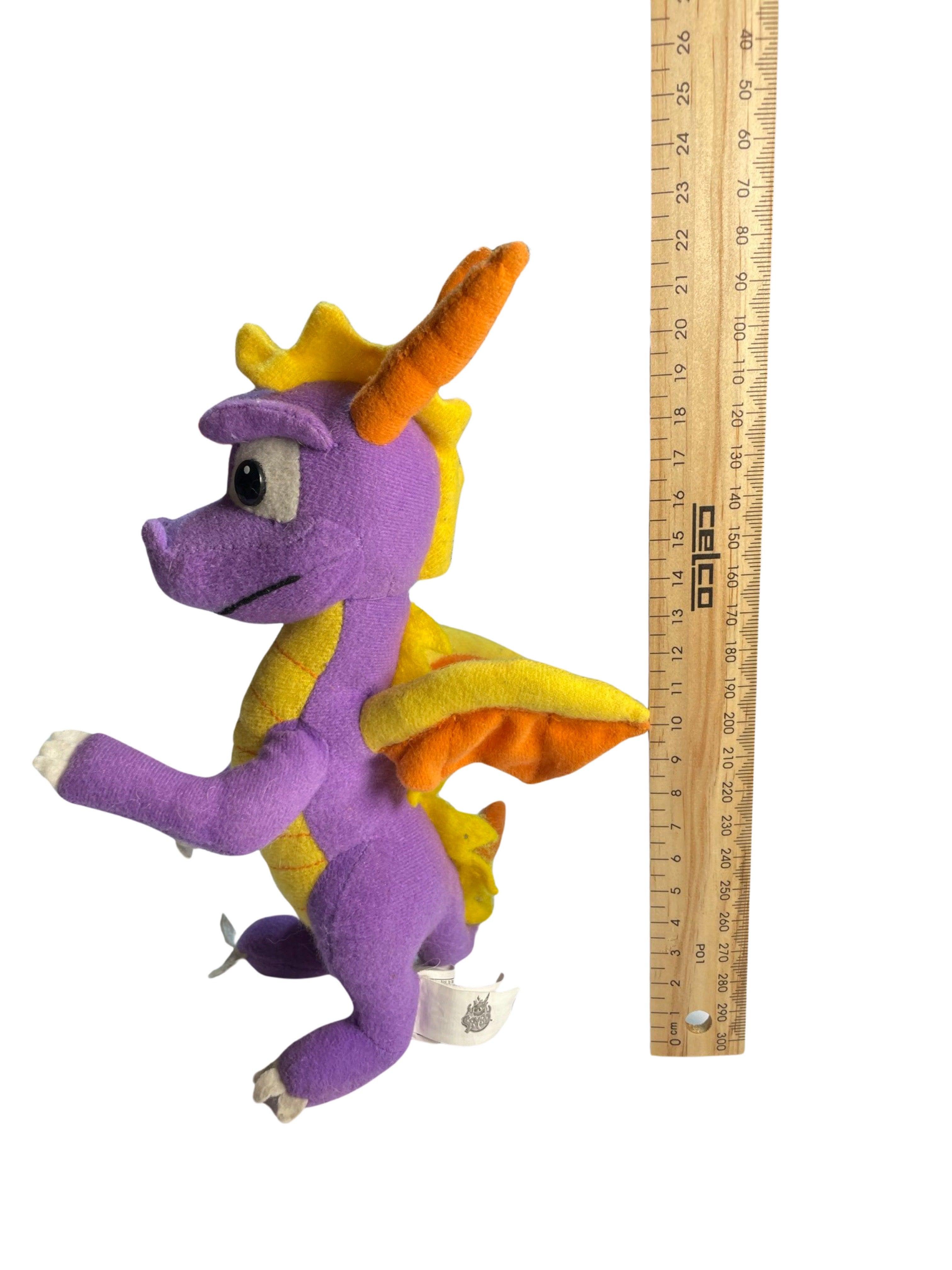 Spyro plush 2001 22cm high small tear on horn. Scroll through thrift