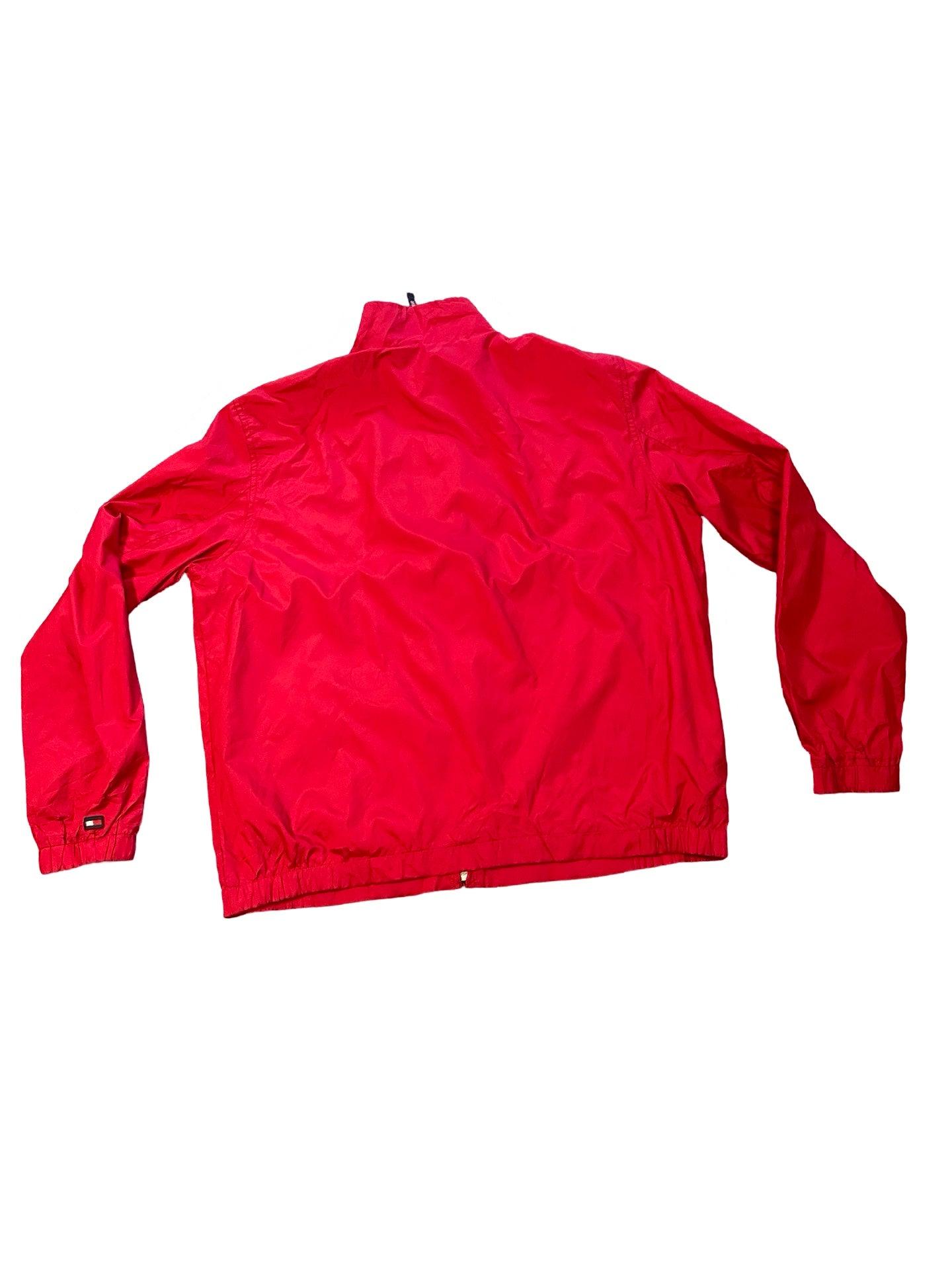 Tommy Hilfigure jacket red size small mens - Scroll through thrift