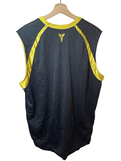 Vintage Nike Fitdry Jersey XXL Black/Grey/Gold Basketball - Scroll through thrift