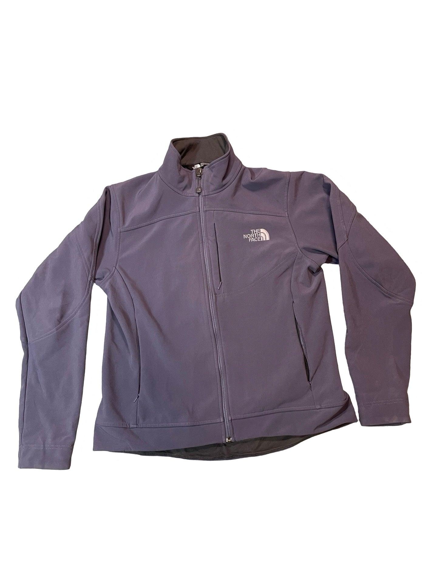 Women's The North Face Purple fleece lined jacket size medium - Scroll through thrift