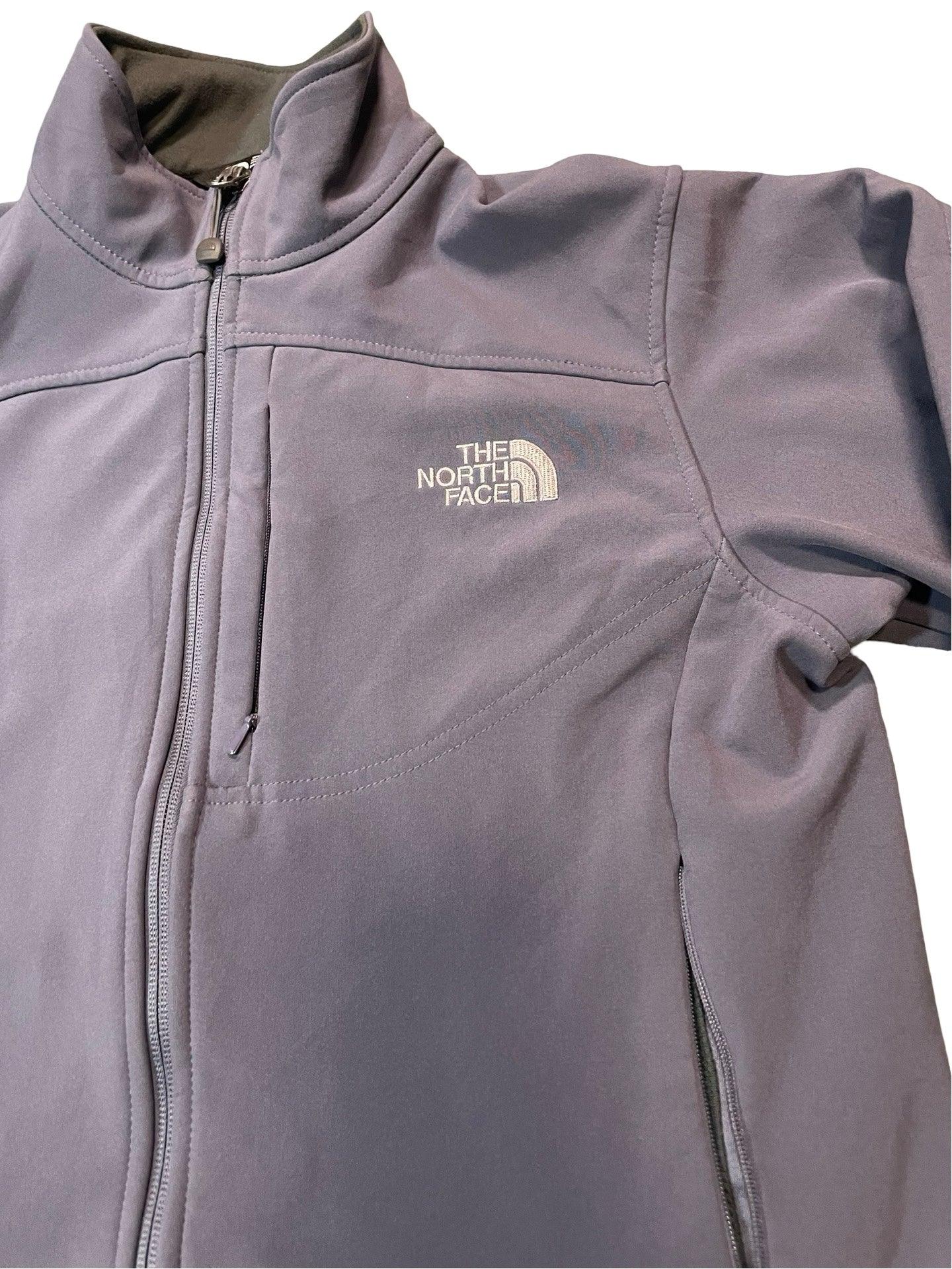 Women's The North Face Purple fleece lined jacket size medium - Scroll through thrift