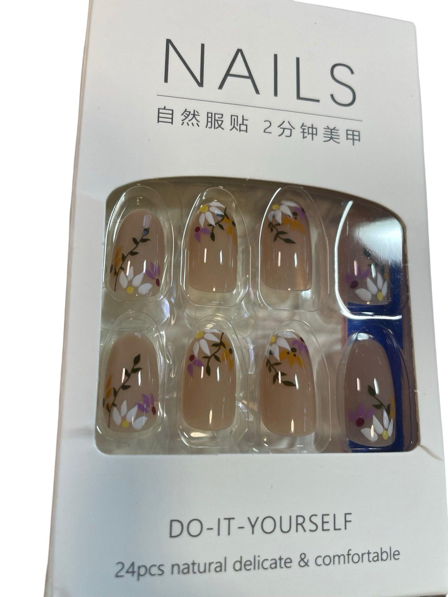 x4 packs of brand new false nails. - Scroll through thrift